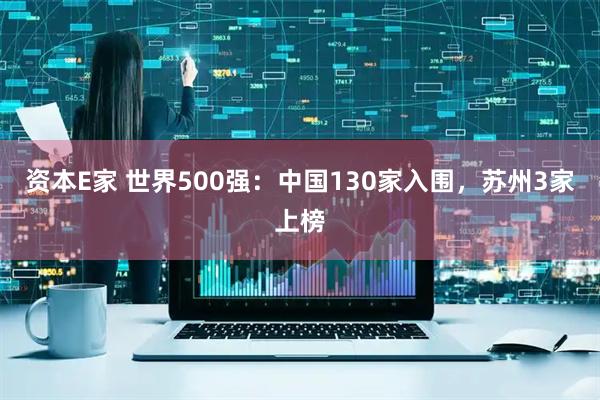资本E家 世界500强：中国130家入围，苏州3家上榜